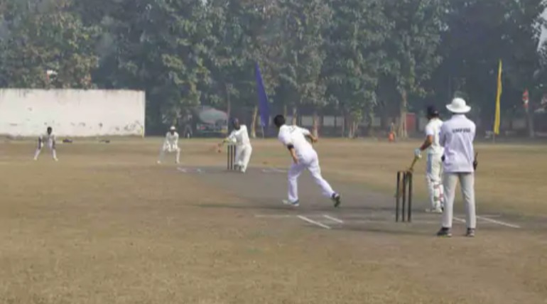 गोरखपुर में अंतर-सीमांत क्रिकेट के सेमीफाइनल हुए पूरे:सिलीगुड़ी और तेजपुर फाइनल में पहुंची, कल होंगे फाइनल मैच