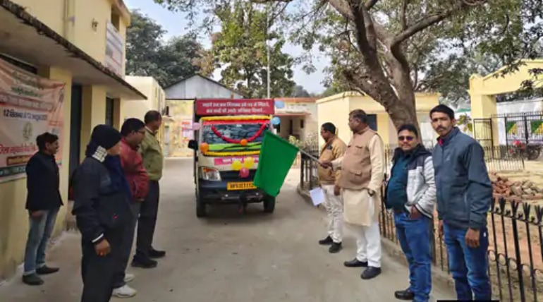 बाल विवाह मुक्ति रथ रवाना, 100 दिवसीय बाल विवाह मुक्त भारत अभियान का हिस्सा