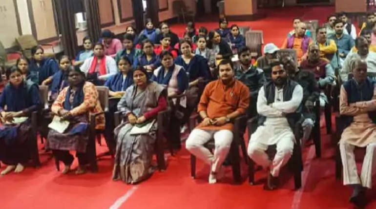 सरस्वती शिशु मंदिर में 'संस्कृति बोध परियोजना' प्रोग्राम, संस्कृति को व्यवहार में उतारने का दिया संदेश