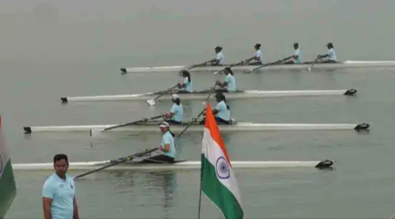 उत्तर प्रदेश में पहली बार नेशनल रोइंग कैंप की मेजबानी गोरखपुर को मिली, भारतीय महिला रोइंग टीम का राष्ट्रीय प्रशिक्षण शुरू