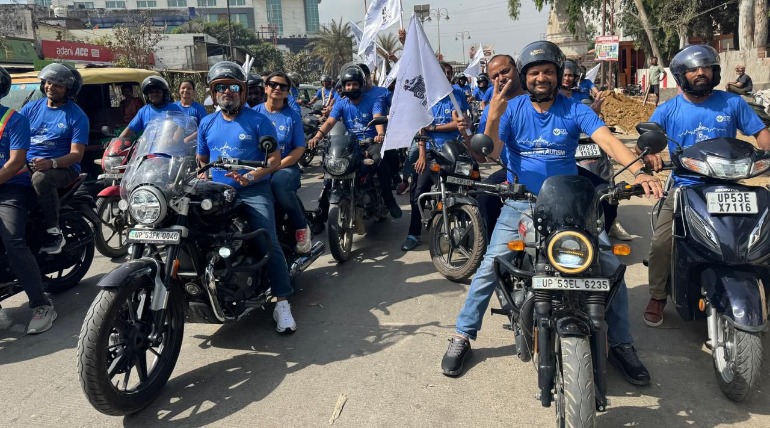 सिटी हॉस्पिटल द्वारा वर्ल्ड ऑटिज़्म अवेयरनेस डे पर “राइड फॉर ऑटिज़्म” CSR पहल का सफल आयोजन, दिव्यांग बच्चों के लिए ₹1,27,080 की धनराशि प्रदान की