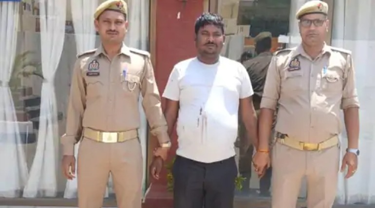 नगर निगम सफाईकर्मी ने दरोगा बनकर लूट की, रेलकर्मी को डराकर छीने 20 हजार रुपए, गिरफ्तार