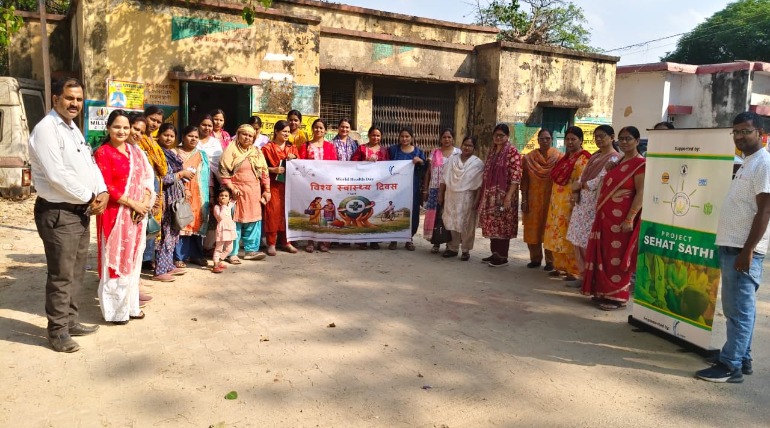 संचारी रोग नियंत्रण एवं दस्तक नियंत्रण अभियान कार्यक्रम, आंगनवाड़ी कर्मियों को दिया प्रशिक्षण