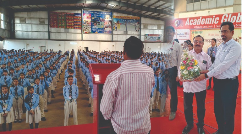एकेडमिक ग्लोबल स्कूल ने मनाया वर्ल्ड हेल्थ डे