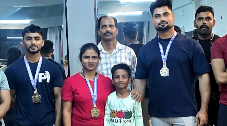पावर लिफ्टिंग में सीमा, अश्वनी व साहिल ने जीता गोल्ड