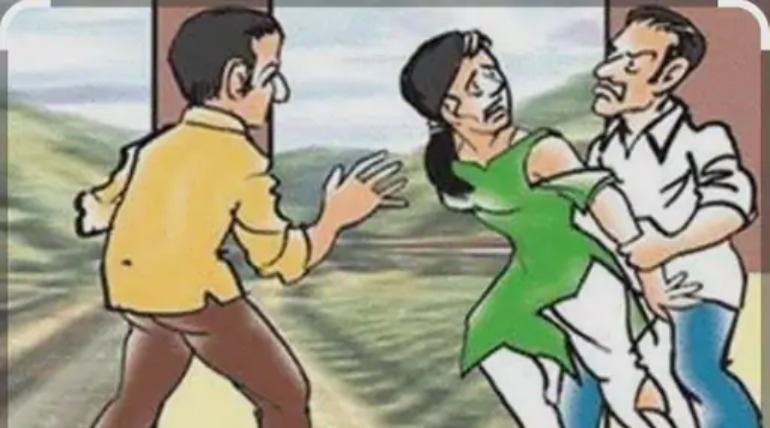 युवती के अपहरण का प्रयास, बाजार जा रही थी युवती, राहगीरों की मदद से बची, केस दर्ज