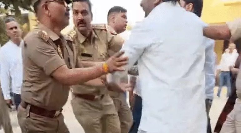 गोरखपुर में सपा प्रत्याशी से धक्का-मुक्की, 25 शहरों में हंगामा-मारपीट, 11 MLC सीटों पर 55.24% वोटिंग