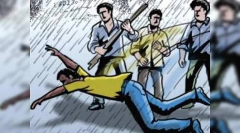 चेयरमैन पर रॉड से हमला कर सिर फोड़ा